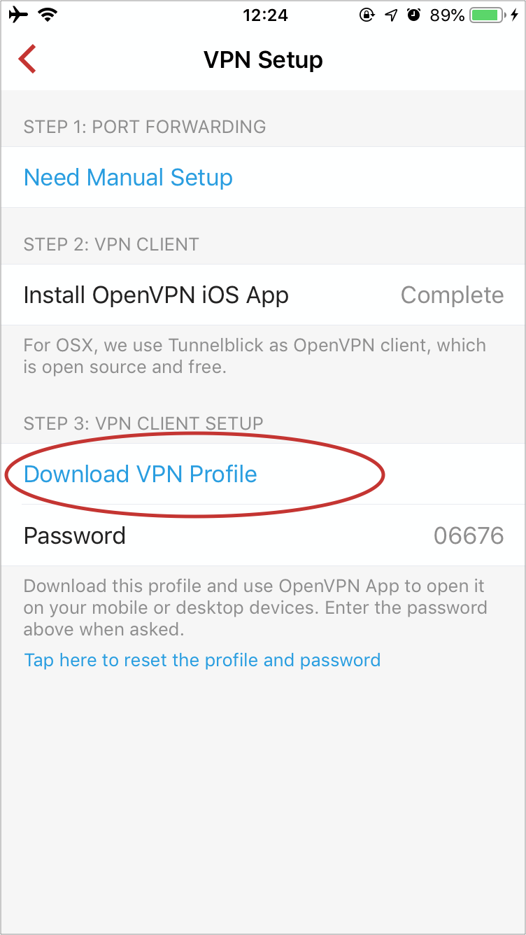 apple profile manager firewall ports for vpn