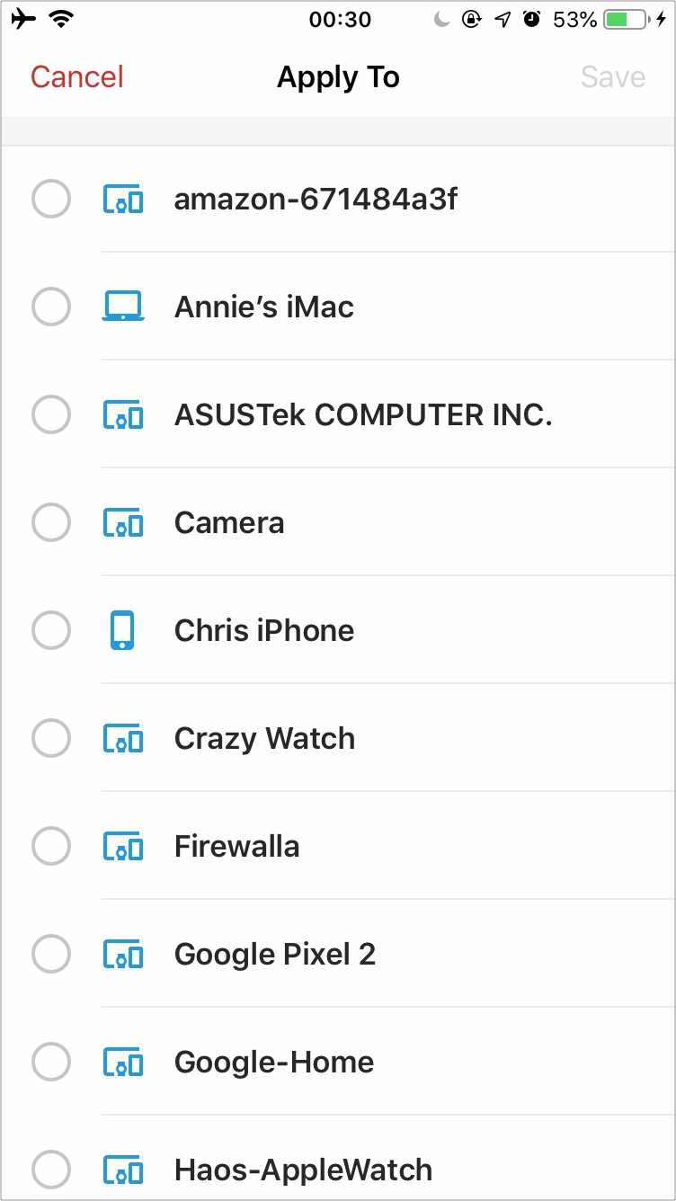 Apply 3rd-Party VPN to selected devices in the overlay network