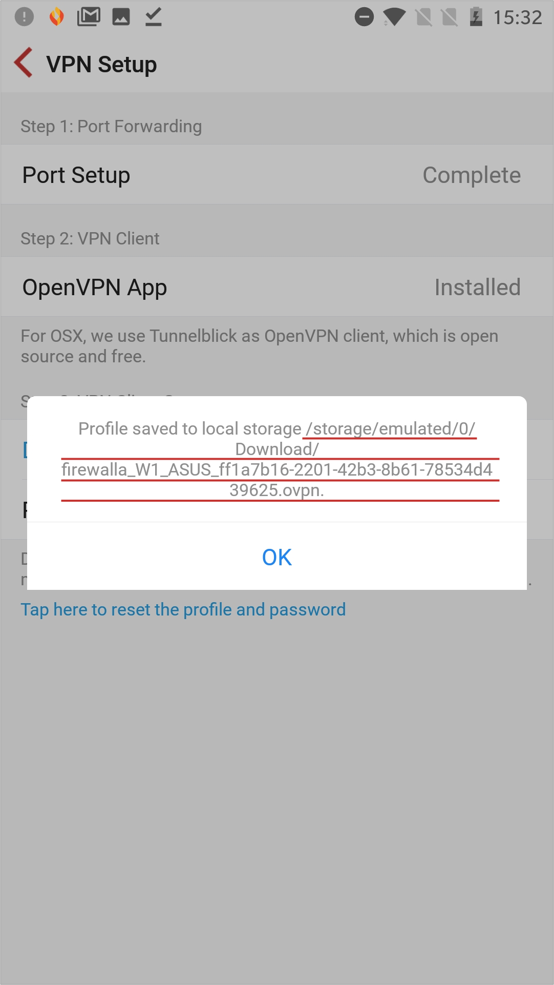 VPN Setup for Android – Firewalla