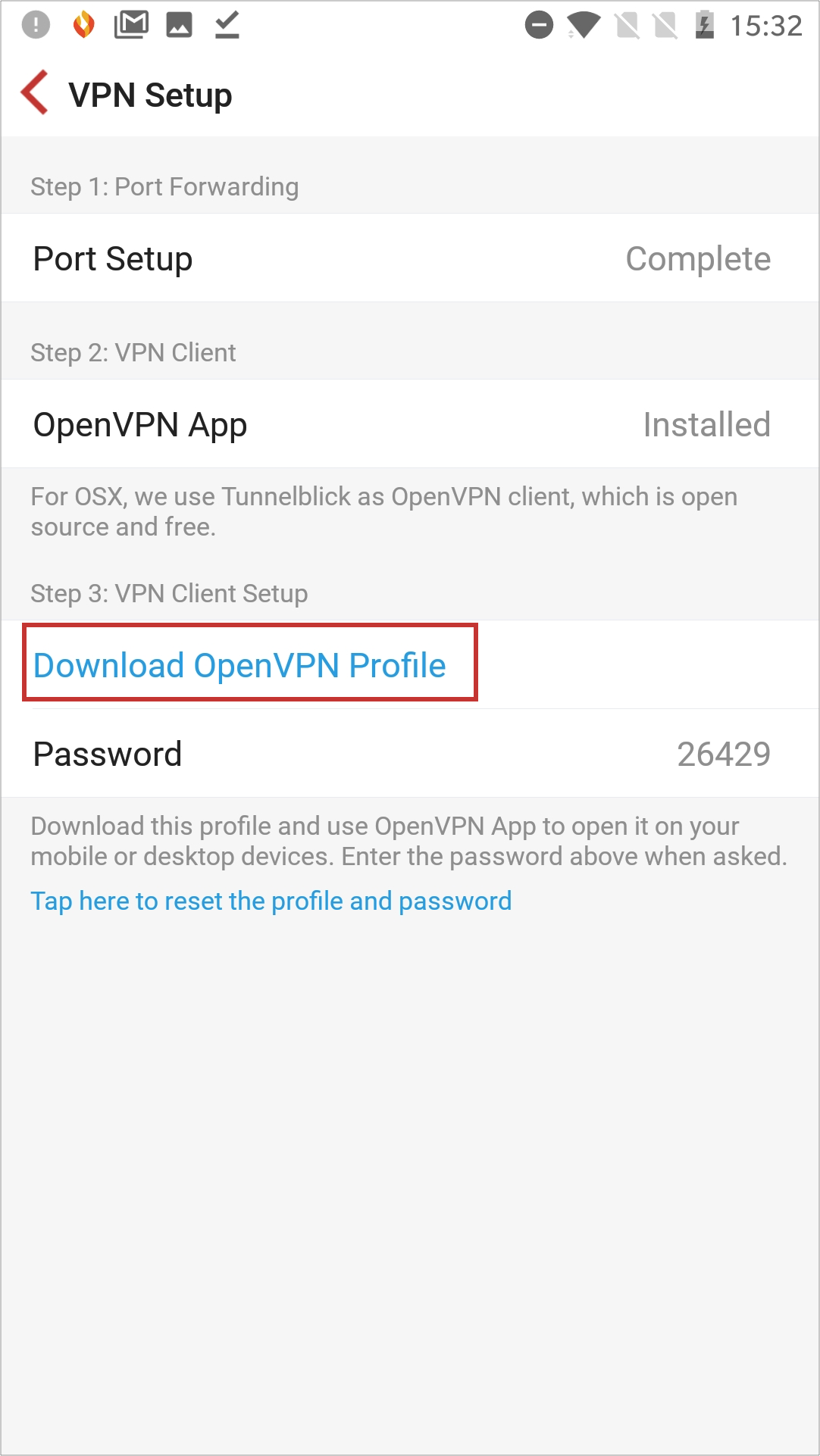 VPN Setup for Android – Firewalla