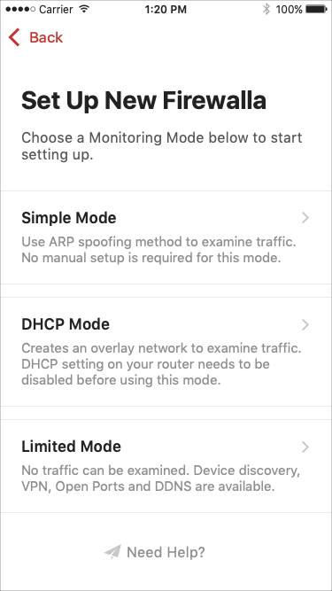 Firewalla for Synology Router set up using DHCP Mode