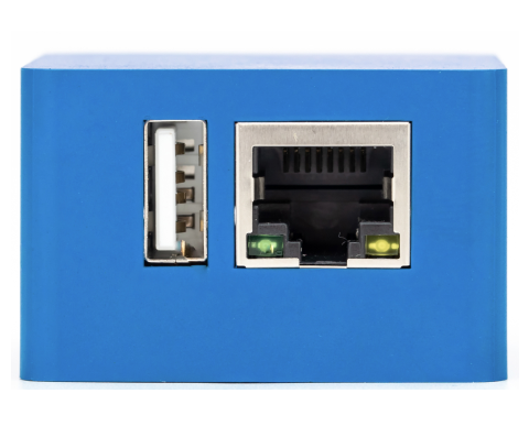 Port lights on Firewalla Blue not flashing.