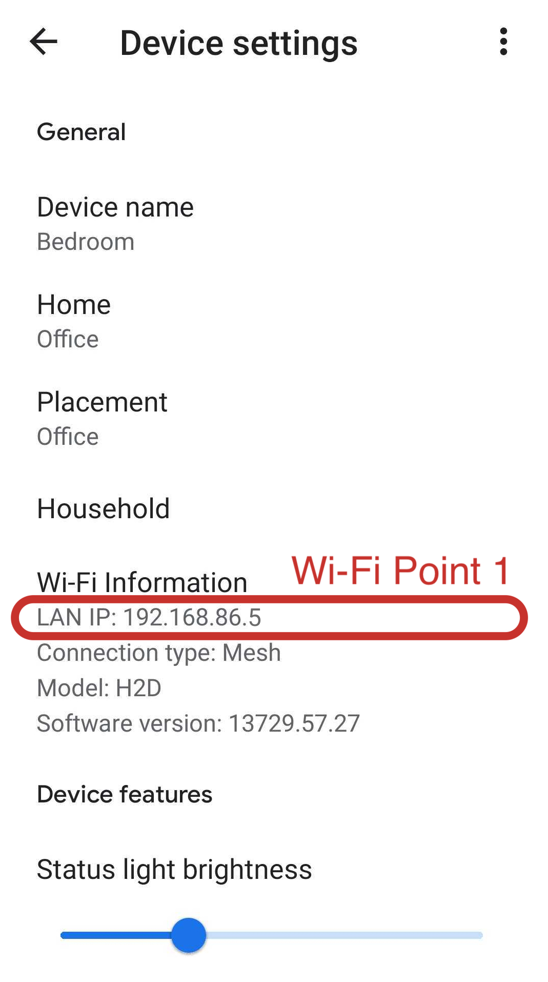 Reboot WiFi satellites, wait for the mesh network to fully boot up, and ensure their IP addresses are within the DHCP range