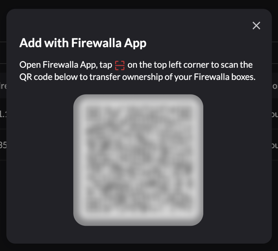 Adding devices to Firewalla MSP Portal with QR code